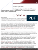 Designing Chilled Water Systems With Ahu