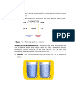 Properties and Classification of Metals