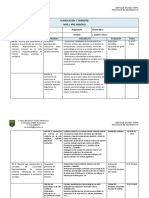 Planificación Matemática Octavo Basico