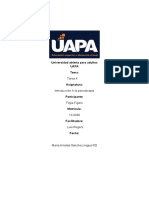 Tarea 4 Introduccion A Psicoterapia