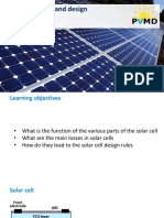 Solar Cell Losses and Design: Arno Smets