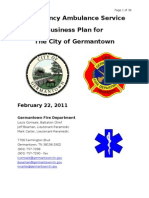 GFD Ambulance Service Business Plan