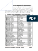 Certificacion Del Estatuto La Garza