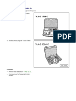 Checking Fuel Gauge Sender - G-: Hand-Held Multimeter - V.A.G 1526C