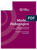 Escola Da Escolha - Modelo Pedagogico para As Disciplinas Diversificada Do Curriculo Do Emti