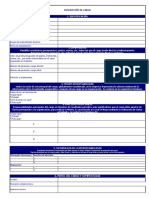 Formato Descripción de Cargo - XLSX 2