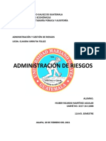 Trabajo Administración Del Riesgo