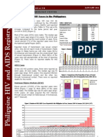 Newly Diagnosed HIV Cases in The Philippines: National Epidemiology Center