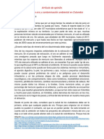 Articulo de Opinión Minería