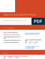 Adjective and Adjective Phrase-1