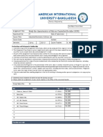 American International University-Bangladesh: Study The Characteristics of Silicon Controlled Rectifier (SCR)