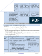 3.9. Major Port Authorities Bill, 2020