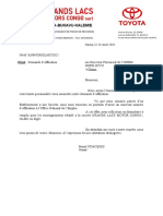 LETTRE DE DEMANDE D'AFFILIATION À l'ONEM