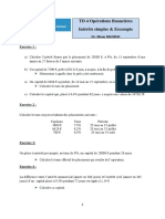 TD4 - Intérêt Simple Escompte