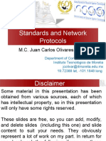 Standards and Network Protocols: M.C. Juan Carlos Olivares Rojas