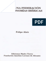 Alaiz Felipe - Hacia Una Federacion de Autonomias Ibericas