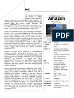 Amazon (Company) : Trade Name Formerly Type Traded As