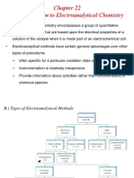 An Introduction To Electroanalytical Chemistry