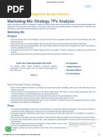 Marketing Mix Walgreens Boots Alliance