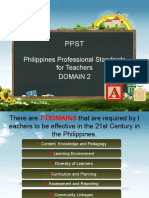 Philippines Professional Standards For Teachers Domain 2