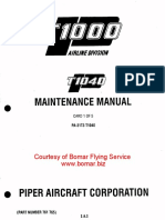 Maintenance Manual: Courtesy of Bomar Flying Service WWW - Bomar.biz