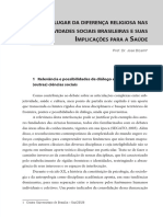 10 - BIZERRIL - O Lugar Da Diversidade Religiosa Nas Subjetividades Sociais Brasileiras e Suas Implicações para A Saúde