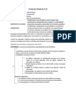 Ficha de Trabajo N°19 Comunicación 1°-5° Tutoría 5°