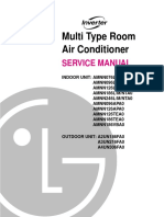 Multi Type Room Air Conditioner: Service Manual