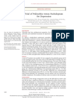 Trial of Psilocybin Versus Escitalopram For Depression: Original Article