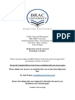 Fin501: Financial Management MBA BRAC University Final Examination Paper: 3rd of January 2021 Total Time: Three (3) Hours Total: 60 Marks