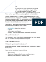 What Is Thrombocytosis