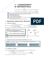 Changement de Réferentiel