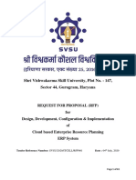 ERP Tender Document