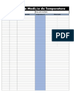 Planilha Controle de Temperatura Covid 19