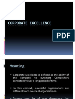 Corporate Excellence