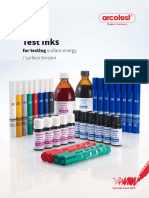 Test Inks: For Testing Surface Energy