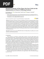 Energies: Thermal Analysis of Dry-Type Air-Core Coils For The Optimization of Passive Filtering Systems