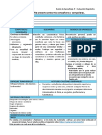 Sesiones 4° - Eval. Diagn