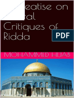 Treatise On Liberal Critiques of Ridda