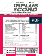 MAY 2021 Surplus Record Machinery & Equipment Directory