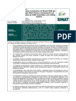 SINAT DATec Nº 015 (OSB e Fechamento em Chapas (Vencido) )