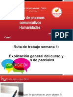 Clase 1 Procesos Comunicativos (Generalidades Del Curso)