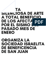 Subasta Arte Beneficio