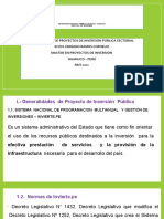 Capitulo 1 Generalidades de Proyecto de Inversión Pública