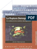 La Ruptura Demográfica. Un Análisis de Los Cambios Demográficos (Cap. IV) - Javier Barraycoa