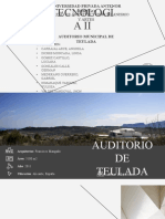 Trabajo - Auditorio de Teulada