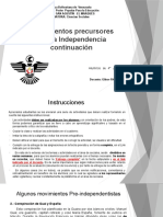 Movimientos Preindependentistas de Venezuela (Continuación)