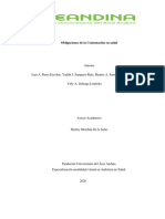 Obligaciones de La Contratacion en Salud Eje 3