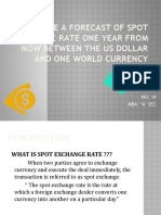 Spot Exchange Rate