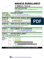 Undergraduate Enrollment: AY 2020-21, Term 2